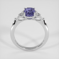 2.41 Ct. Violet Sapphire Ring, 18K White Gold 3