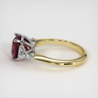 2.86 Ct. Gemstone Ring, 18K White & Yellow 4