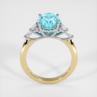 4.81 Ct. Gemstone Ring, 18K White & Yellow 3