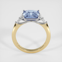 4.62 Ct. Sapphire Ring, 18K White & Yellow 3
