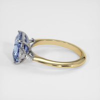 4.62 Ct. Sapphire Ring, 18K White & Yellow 4