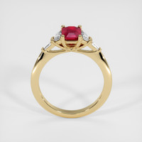 1.03 Ct. Ruby Ring, 10K Yellow Gold 3
