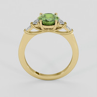 1.95 Ct. Green Sapphire Ring, 10K Yellow Gold 3