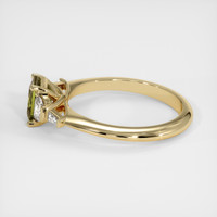 0.88 Ct. Gemstone Ring, 14K Yellow Gold 4