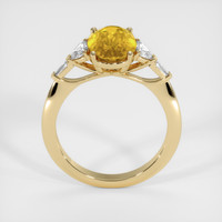 3.00 Ct. Gemstone Ring, 14K Yellow Gold 3