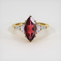 2.69 Ct. Gemstone Ring, 14K Yellow Gold 1