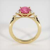 3.26 Ct. Sapphire Ring, 14K Yellow Gold 3