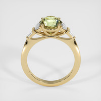 2.53 Ct. Bi Color Sapphire Ring, 14K Yellow Gold 3