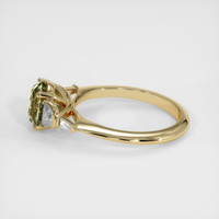 2.53 Ct. Bi Color Sapphire Ring, 14K Yellow Gold 4