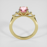 2.14 Ct. Padparadscha Sapphire Ring, 14K Yellow Gold 3