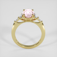 3.71 Ct. Pink Sapphire Ring, 14K Yellow Gold 3
