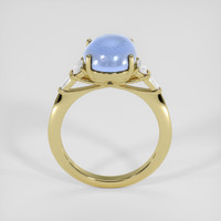6.92 Ct. Blue Sapphire Ring, 14K Yellow Gold 3