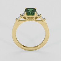 1.85 Ct. Yellowish Green Sapphire Ring, 14K Yellow Gold 3