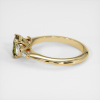0.88 Ct. Gemstone Ring, 18K Yellow Gold 4