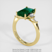 2.36 Ct. Gemstone Ring, 18K Yellow Gold 2