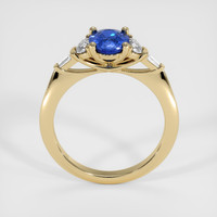 1.27 Ct. Bi Color Sapphire Ring, 18K Yellow Gold 3