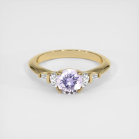 1.15 Ct. Sapphire Ring, 18K Yellow Gold 1