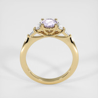 1.15 Ct. Sapphire Ring, 18K Yellow Gold 3