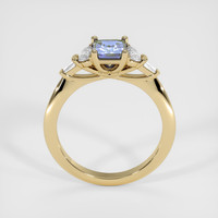 0.86 Ct. Sapphire Ring, 18K Yellow Gold 3