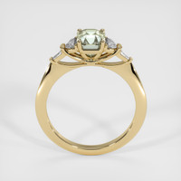 2.14 Ct. Bi Color Sapphire Ring, 18K Yellow Gold 3