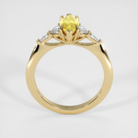 1.33 Ct. Yellow Sapphire Ring, 18K Yellow Gold 3