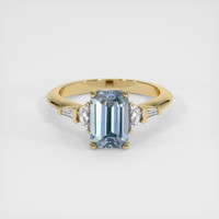 2.32 Ct. Sapphire Ring, 18K Yellow Gold 1