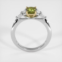 0.88 Ct. Gemstone Ring, 14K Yellow & White 3