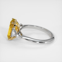 3.00 Ct. Gemstone Ring, 18K Yellow & White 4