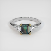 1.41 Ct. Gemstone Ring, 18K Yellow & White 1