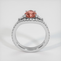 2.00 Ct. Sapphire Ring, 14K White Gold 3