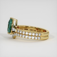 1.48 Ct. Sapphire Ring, 14K Yellow Gold 4