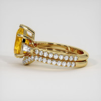 3.08 Ct. Sapphire Ring, 14K Yellow Gold 4