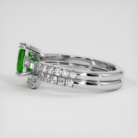 0.90 Ct. Gemstone Ring, Platinum 950 4