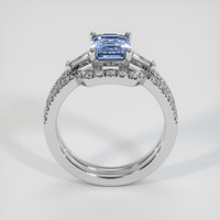 2.07 Ct. Sapphire Ring, Platinum 950 3