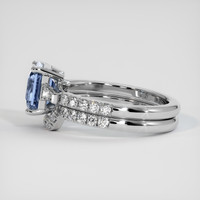 2.07 Ct. Sapphire Ring, Platinum 950 4