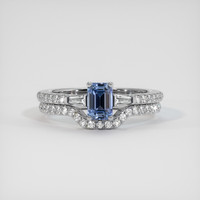 1.11 Ct. Sapphire Ring, Platinum 950 1