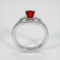 1.65 Ct. Ruby Ring, 14K White Gold 3