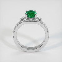 1.16 Ct. Emerald Ring, Platinum 950 3