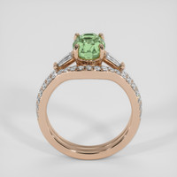 2.53 Ct. Bi Color Sapphire Ring, 14K Rose Gold 3