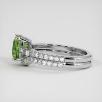1.82 Ct. Gemstone Ring, 14K White Gold 4