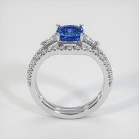 1.47 Ct. Sapphire Ring, 18K White Gold 3