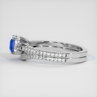 1.03 Ct. Sapphire Ring, Platinum 950 4