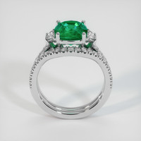 2.52 Ct. Emerald Ring, Platinum 950 3