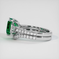 2.52 Ct. Emerald Ring, Platinum 950 4