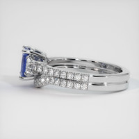1.56 Ct. Bi Color Sapphire Ring, Platinum 950 4