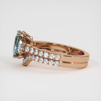 1.81 Ct. Sapphire Ring, 14K Rose Gold 4
