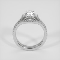2.05 Ct. White Sapphire Ring, Silver 3