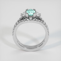 0.81 Ct. Gemstone Ring, 14K White Gold 3