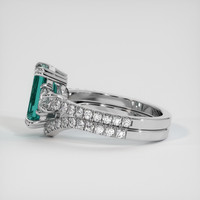2.42 Ct. Gemstone Ring, 14K White Gold 4