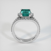 2.42 Ct. Gemstone Ring, 18K White Gold 3